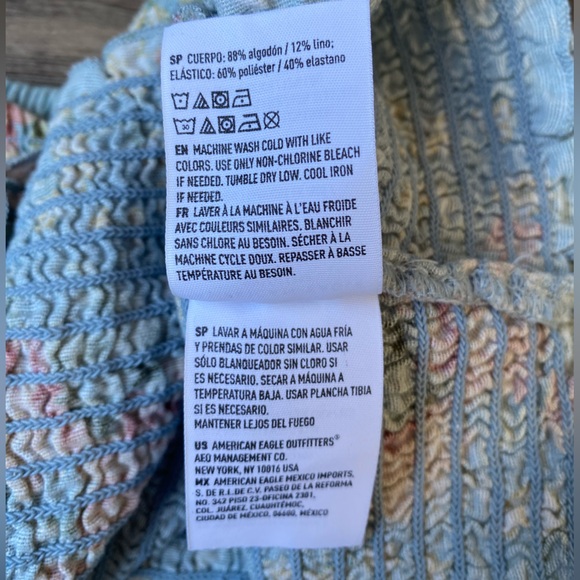 American Eagle Outfitters Womens Floral Crop top Size S - Picture 11 of 11